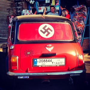 nazi mini cooper