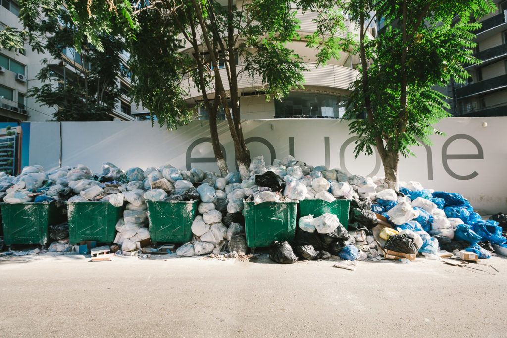 beirut garbage