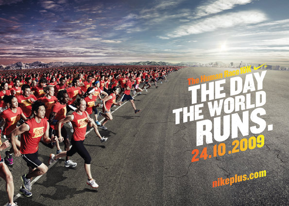 Human deals race nike